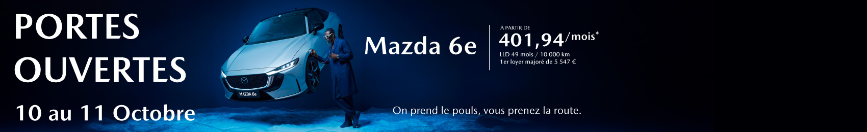 Bannière desktop Journées portes ouvertes Mazda
