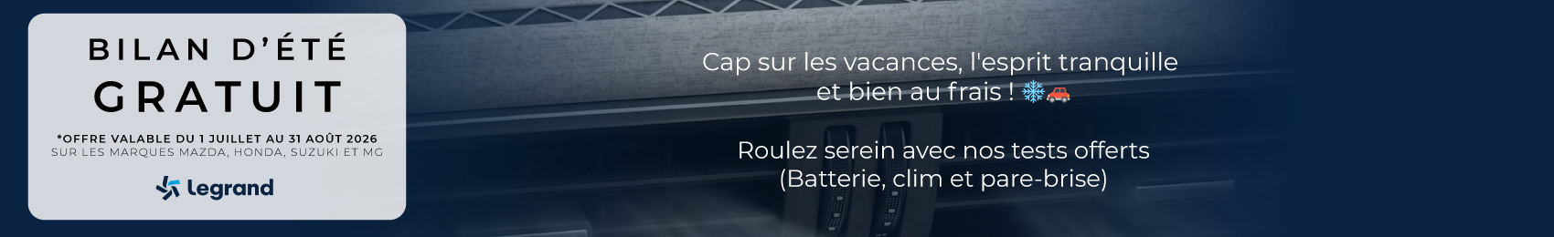 Bannière desktop BILAN ÉTÉ – GRATUIT