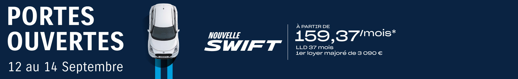 Bannière desktop Journées portes ouvertes Suzuki