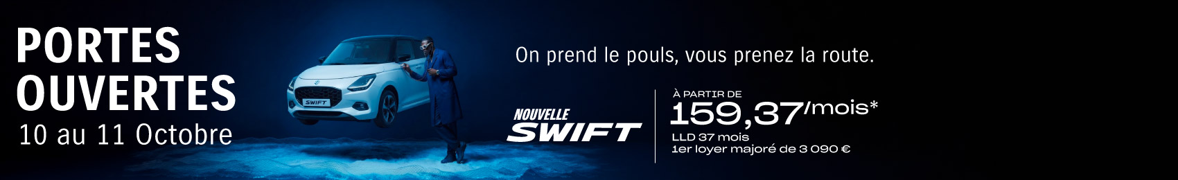 Bannière desktop Portes ouvertes Suzuki