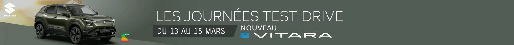 Bannière vertical Suzuki – Portes Ouvertes Mars 2026