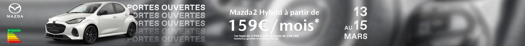 Bannière vertical Mazda – Portes Ouvertes