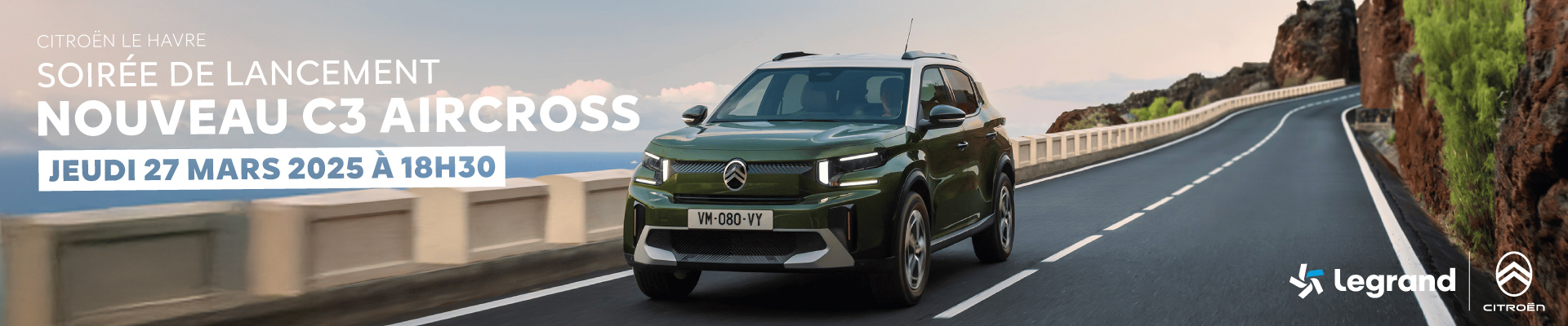 Soirée de lancement Nouveau C3 Aircross Le Havre