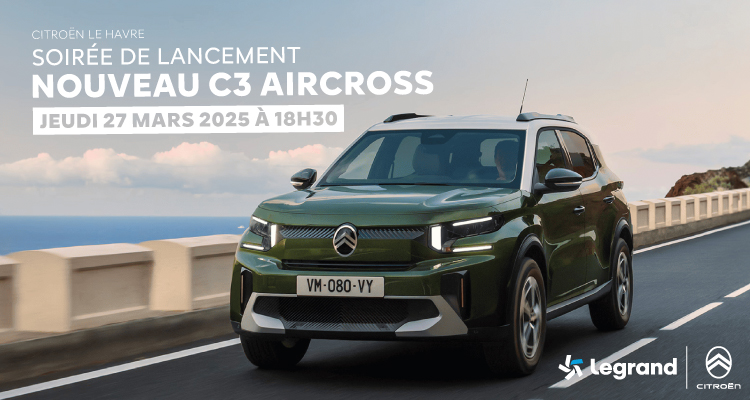 Soirée de lancement Nouveau C3 Aircross Le Havre