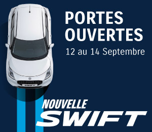 Bannière mobile Journées portes ouvertes Suzuki
