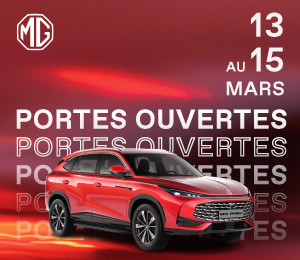 Bannière mobile Portes ouvertes MG Motor