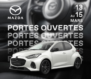 Bannière mobile Mazda – Portes Ouvertes