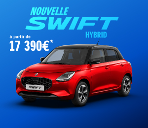 Bannière mobile Nouvelle Suzuki Swift – Loyer 2025