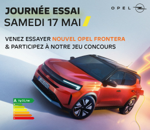 Bannière mobile JOURNÉE ESSAI NOUVEL OPEL FRONTERA