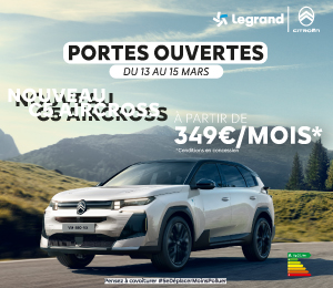 Bannière mobile Portes Ouvertes Citroën – Mars 2026