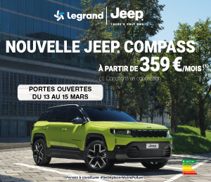 Bannière mobile Portes Ouvertes Jeep® Mars 2026