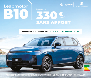 Bannière mobile Portes Ouvertes Leapmotor – Mars 2026