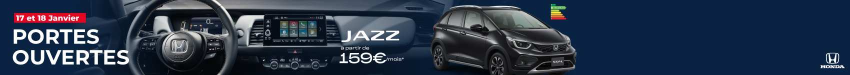 Bannière vertical Honda – Portes Ouvertes