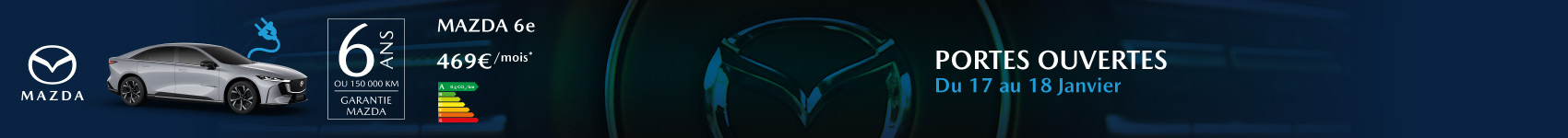 Bannière vertical Mazda – Portes Ouvertes