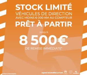 Bannière mobile Déstockage Véhicules de Direction PCD