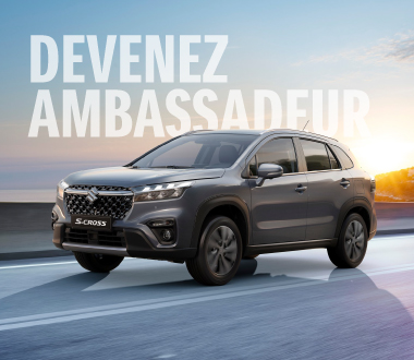 DEVENEZ AMBASSADEUR SUZUKI !