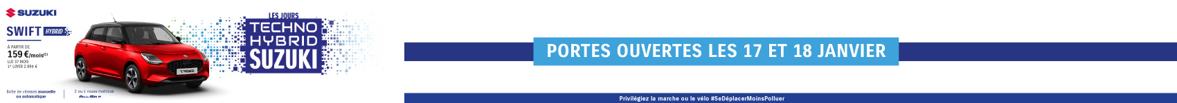 Bannière vertical Suzuki – Portes Ouvertes